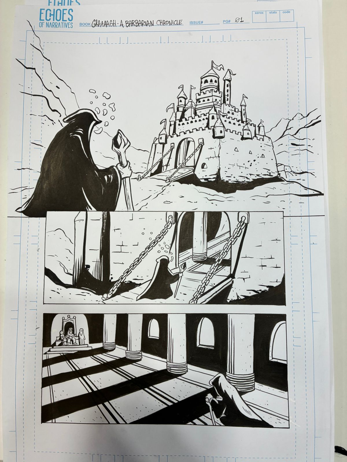 GRAAAAGH! THE KING #0 PG 01 BY FRALVEZ