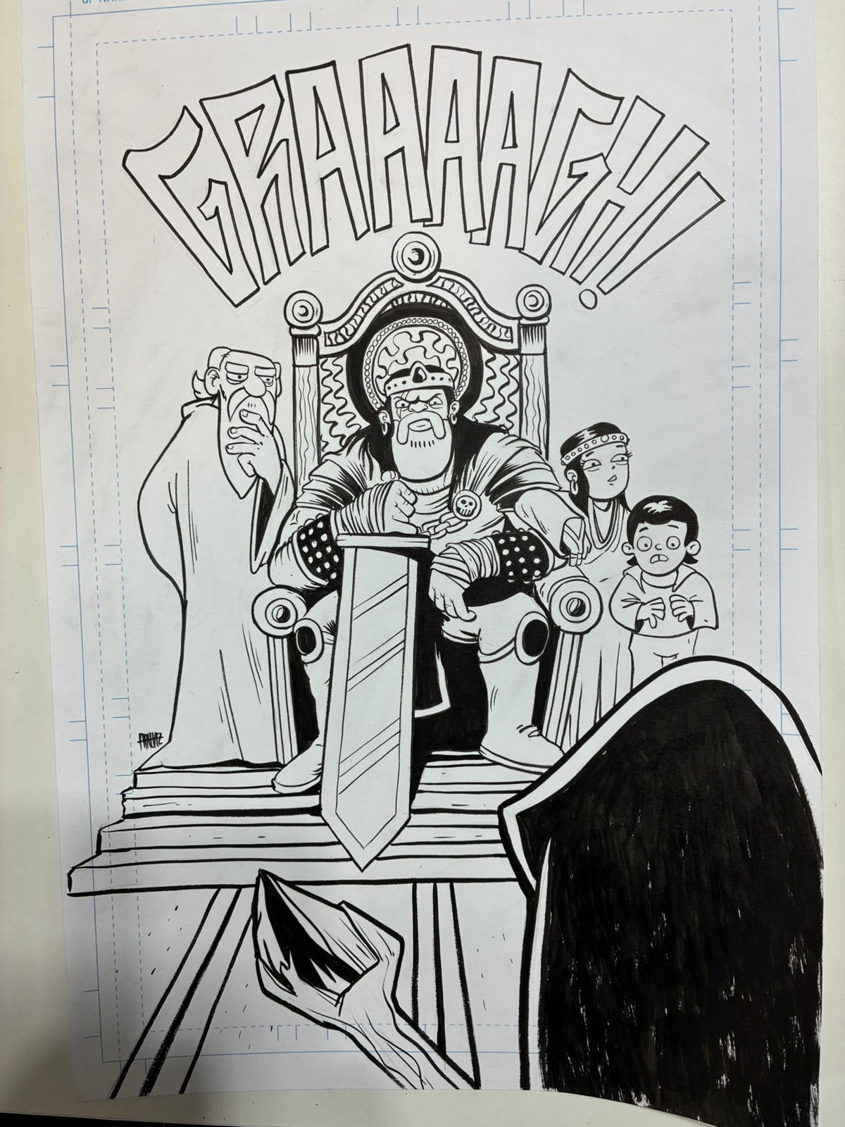 GRAAAAGH! THE KING #0 PG 02 BY FRALVEZ