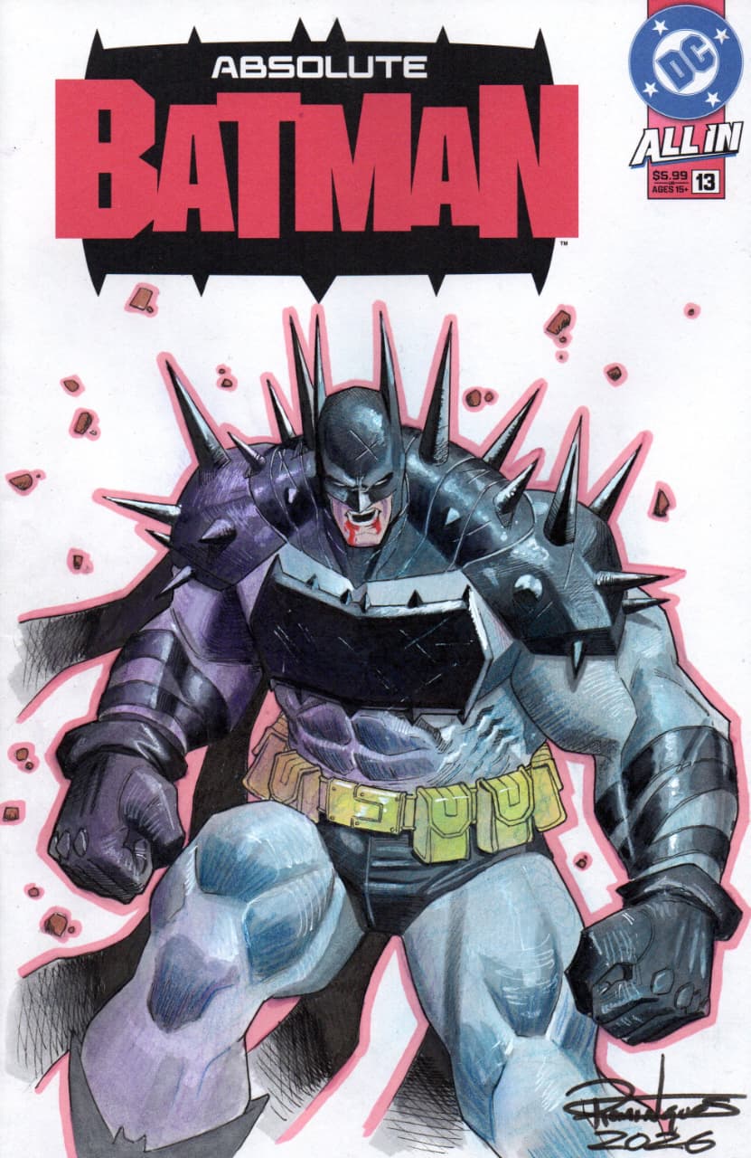 ABSOLUTE BATMAN #13 BLANK BY RAFAEL DOMINGUES