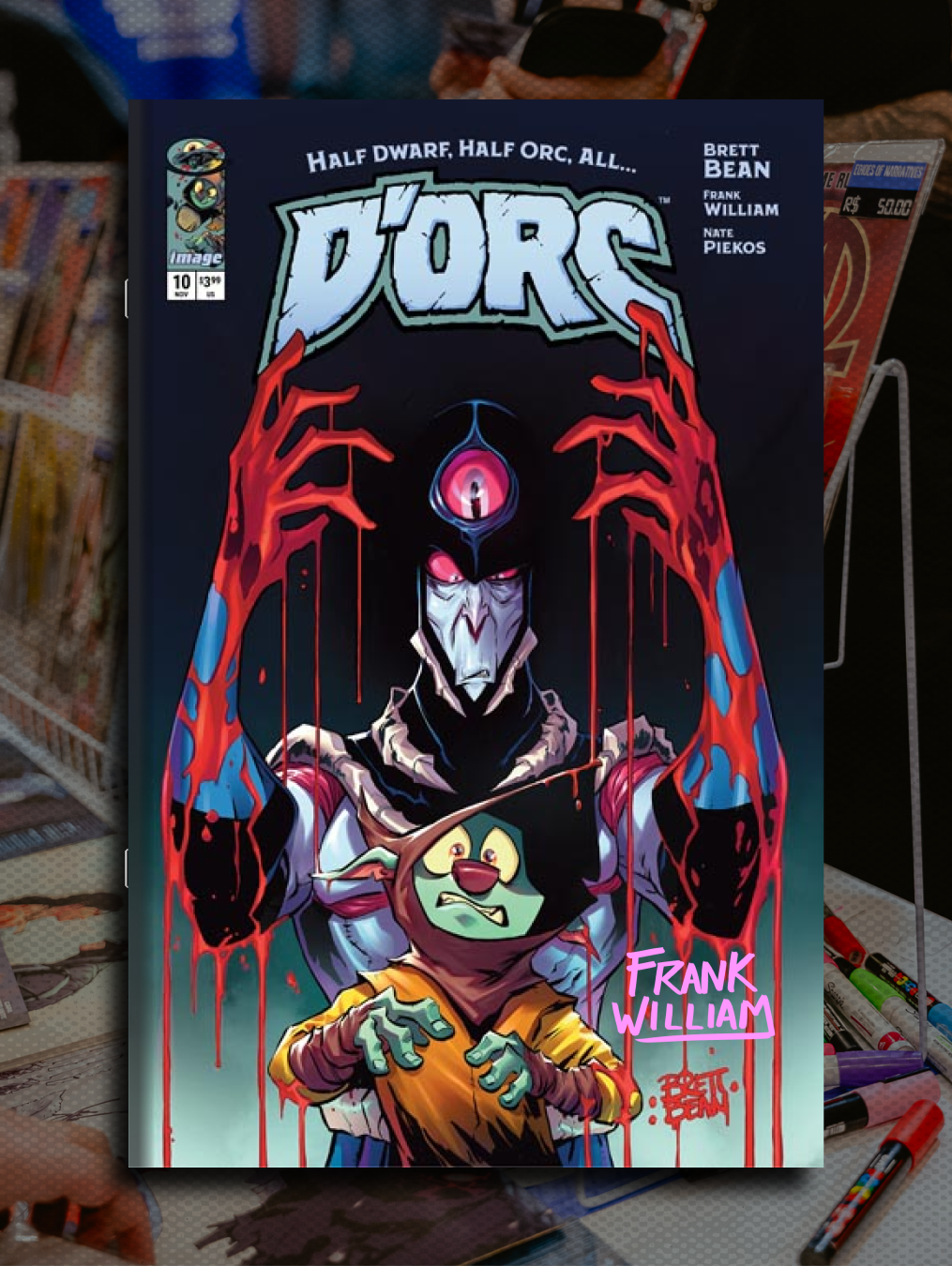 DORC #10 SIGNED BY FRANK WILLIAM
