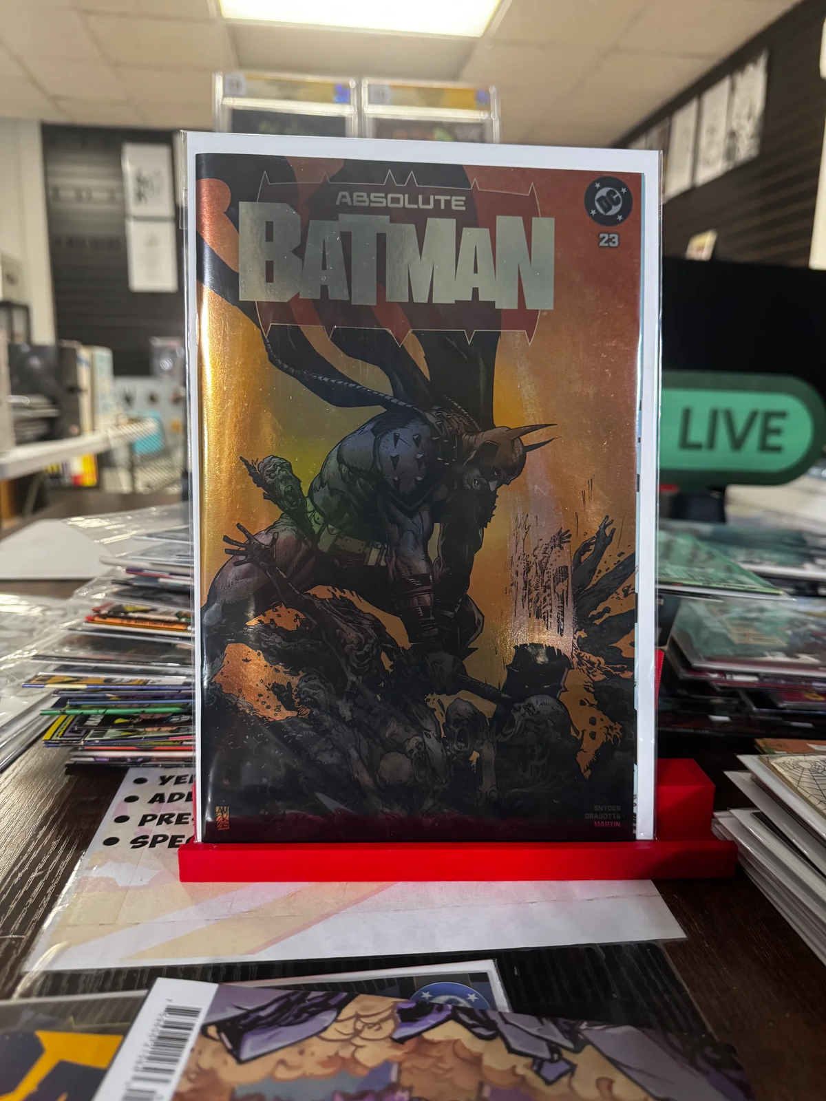 ABSOLUTE BATMAN #23 MALEEV FOIL