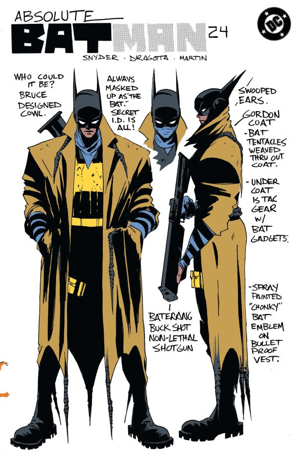 ABSOLUTE BATMAN #24 DESIGN FOIL